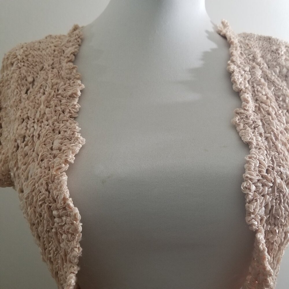 Bebe Brand Top with front bow in pink Size S - Picture 5 of 10